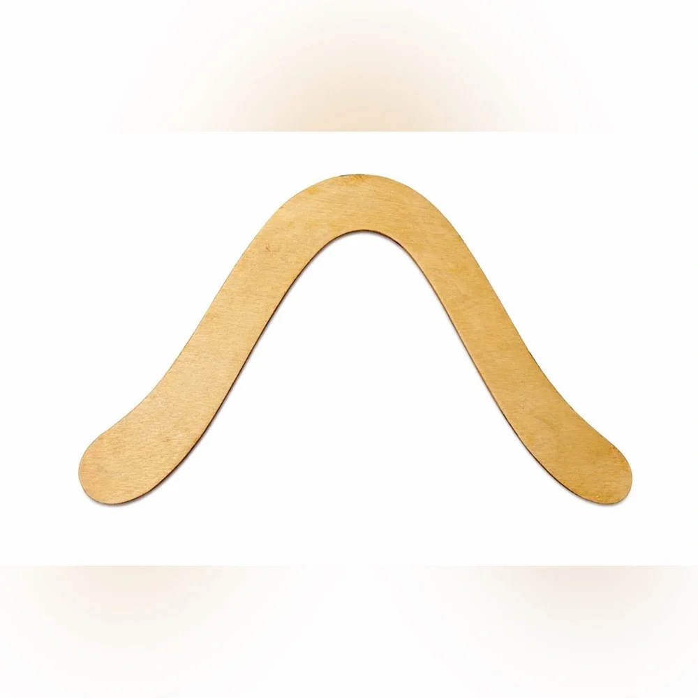 Vintage Australian Aboriginal Style
Wooden Boomerang Tribal Wall
Decor - Picture 6 of 7
